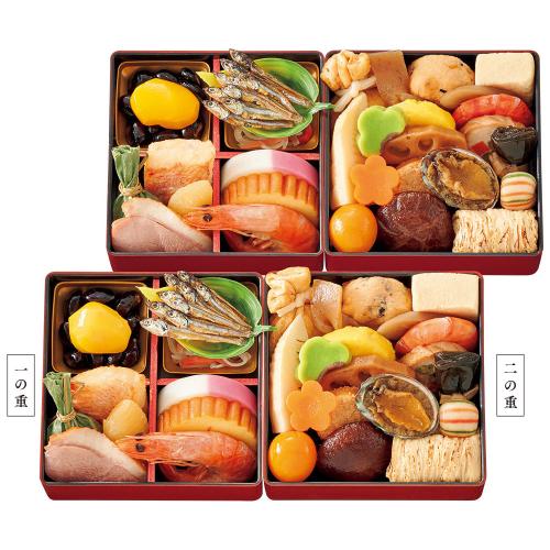 〈京菜味のむら〉おせち料理　京小箱二客組