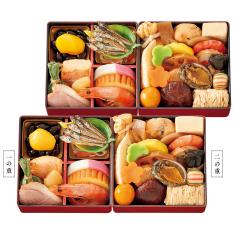 〈京菜味のむら〉おせち料理　京小箱二客組