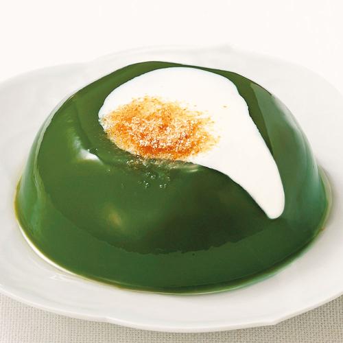 抹茶のゼリー