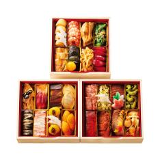 中華 三段重（E418）＜関東地域お届け＞344184