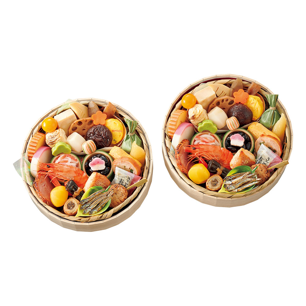 〈京菜味のむら〉おせち料理　花籠　二客組