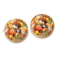 〈京菜味のむら〉おせち料理　花籠　二客組