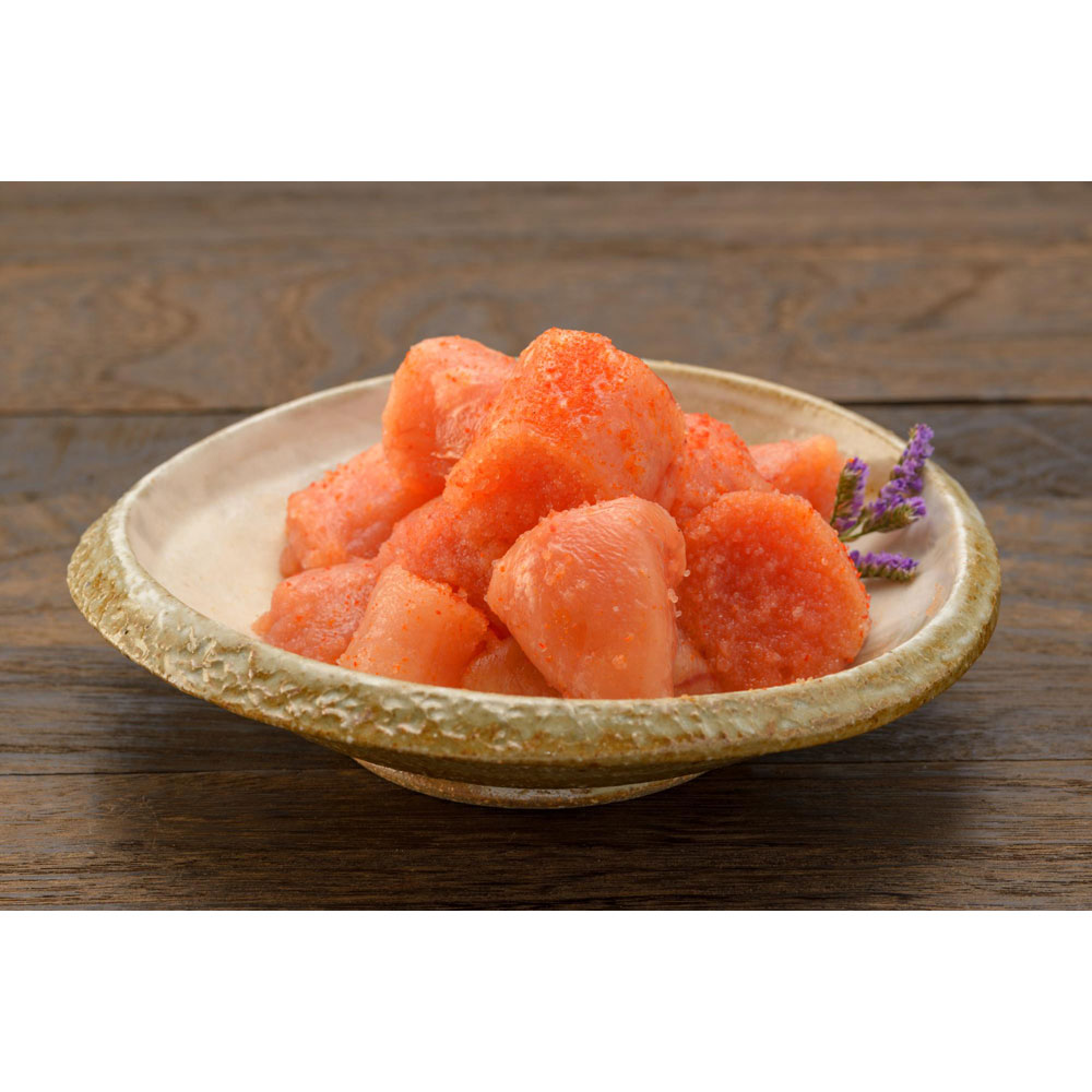 【父の日】無着色あごだし明太子（切れ子）セット