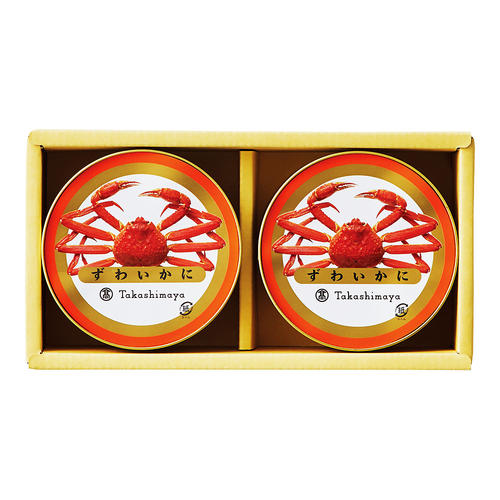 〈タカシマヤ〉ずわいかに缶詰詰合せ