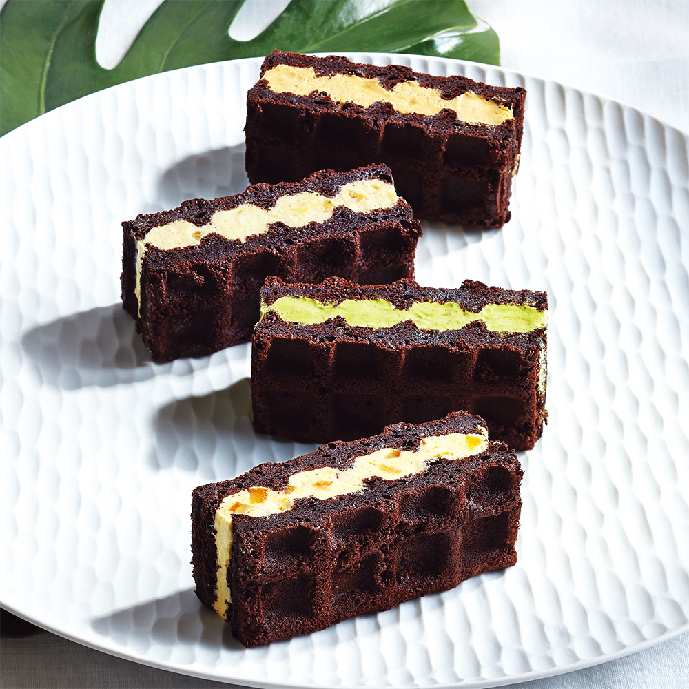 市場 R L お中元 10種 バラエティ ブラウニー チョコレート セット お取り寄せスイーツ 可愛い お菓子 御中元 チョコ ワッフル エル 冷凍 エール