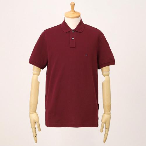 【父の日】半袖ポロシャツ バーガンディー S→XL