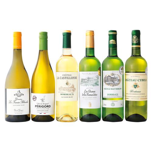 〈フランス〉キリっと辛口 ソーヴィニヨン白ワイン6本セット