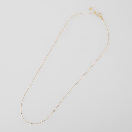18金ネックレス（45cm・長さ調節金具付き）