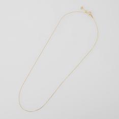 18金ネックレス（45cm・長さ調節金具付き）