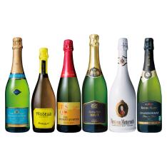 世界五ヶ国スパークリング6本セット