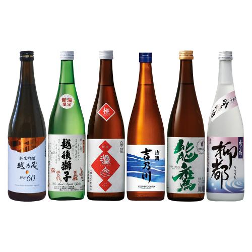 新潟県内地酒めぐり6本セット