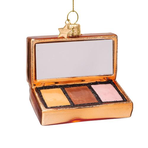 ＜VONDELS＞ガラス製オーナメント shiny copper make-up palette