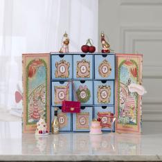 ＜VONDELS＞アドベントカレンダー ガラス製オーナメント9個入り