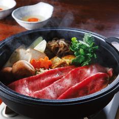 黒毛和牛すき焼鍋セット(E945)349453