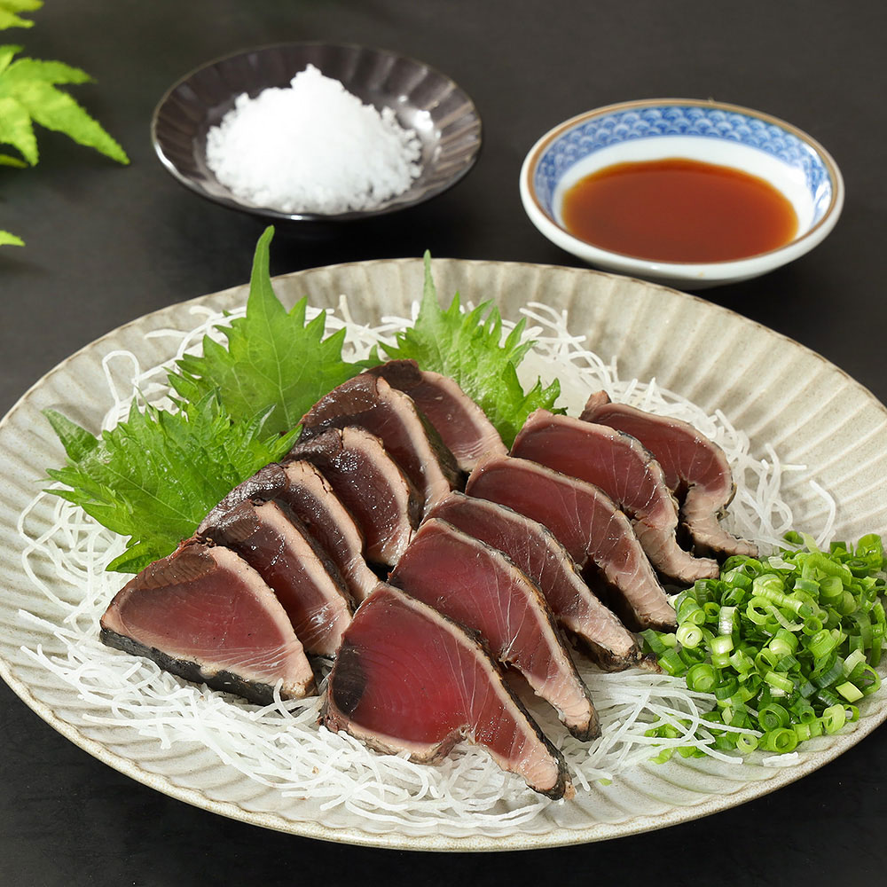 【父の日】鰹わら焼きたたき・土佐の塩丸セット