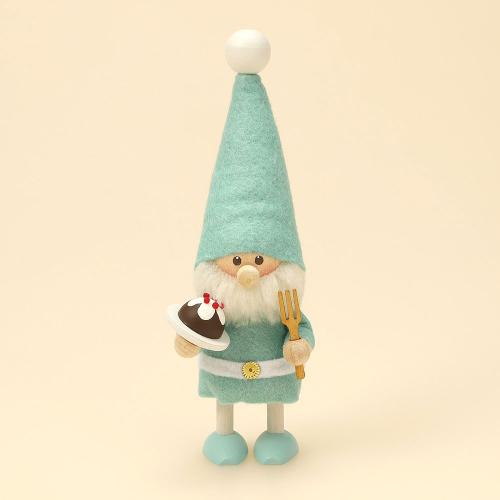 チョコケーキが大好きなサンタ