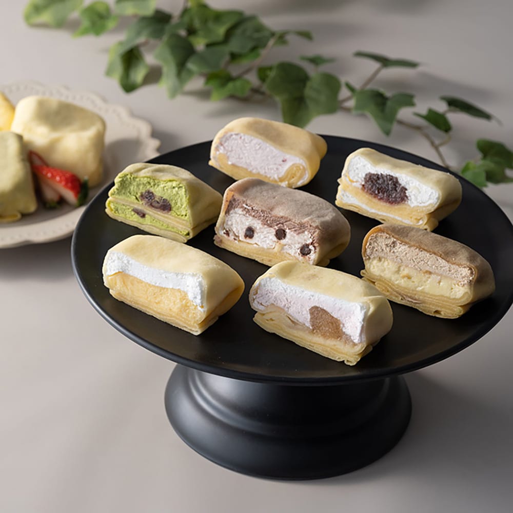 【父の日】7種の手包みもちっとクレープ 10個