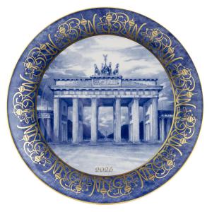 ブルーフルーテッド ハーフレース ディーププレート 24cm | 商品