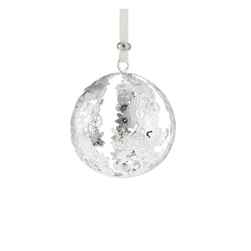 Fleurs de Noel クリスマスボール シルバー 2025