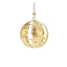 Fleurs de Noel クリスマスボール ゴールド2025