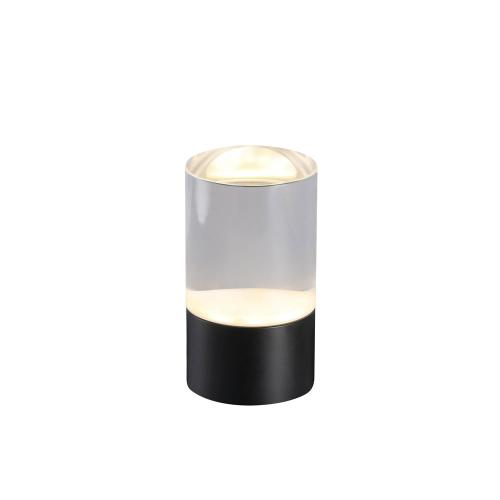 LED リチャージブル グロウロッド クリア 4.5×8cm(充電用ベース付)