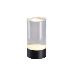 LED リチャージブル グロウロッド クリア 6×12cm（充電用ベース付）