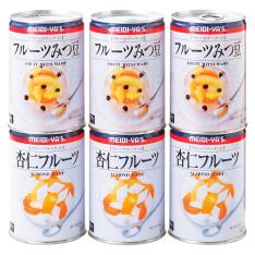 〈明治屋〉フルーツマーケット缶セット