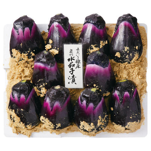 泉州水茄子ぬか漬け10個入(MN-10)