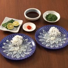 養殖とらふく刺身セット
