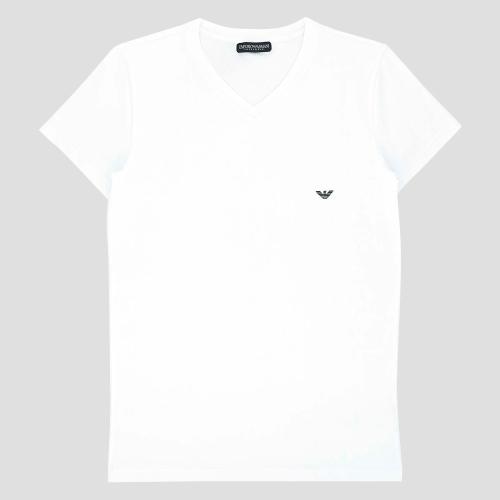 ストレッチコットン Vネック 半袖 インナーシャツ S→L
