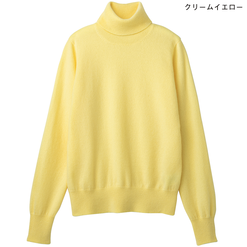 75,900円新品【ジョセフ】上質羊毛 カシミヤ混 タートルネックセーター S