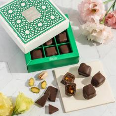 チョコレートピスタチオターキッシュディライト