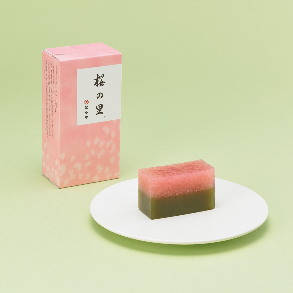 季節の羊羹 桜の里（中形）
