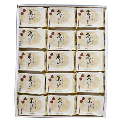 栗まんじゅう15個入り
