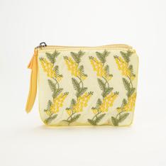 ミモザチュール小物 マチ付きポーチ S→M