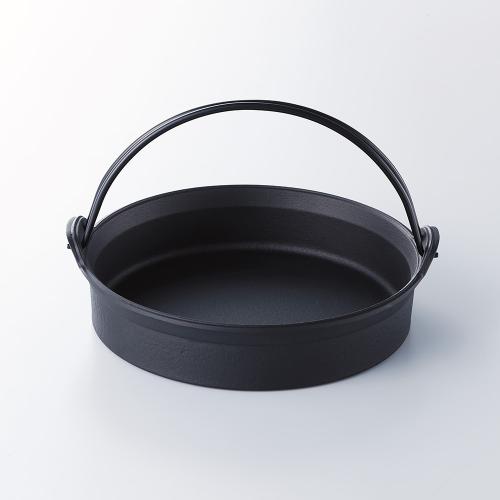 南部鉄器すき焼き鍋ツル付（卓上IH100V対応）
