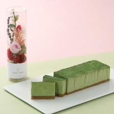 【敬老の日】フロマージュ クリュ 抹茶&プリザーブドフラワー