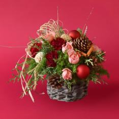 【クリスマス】生花クリスマス アレンジメント