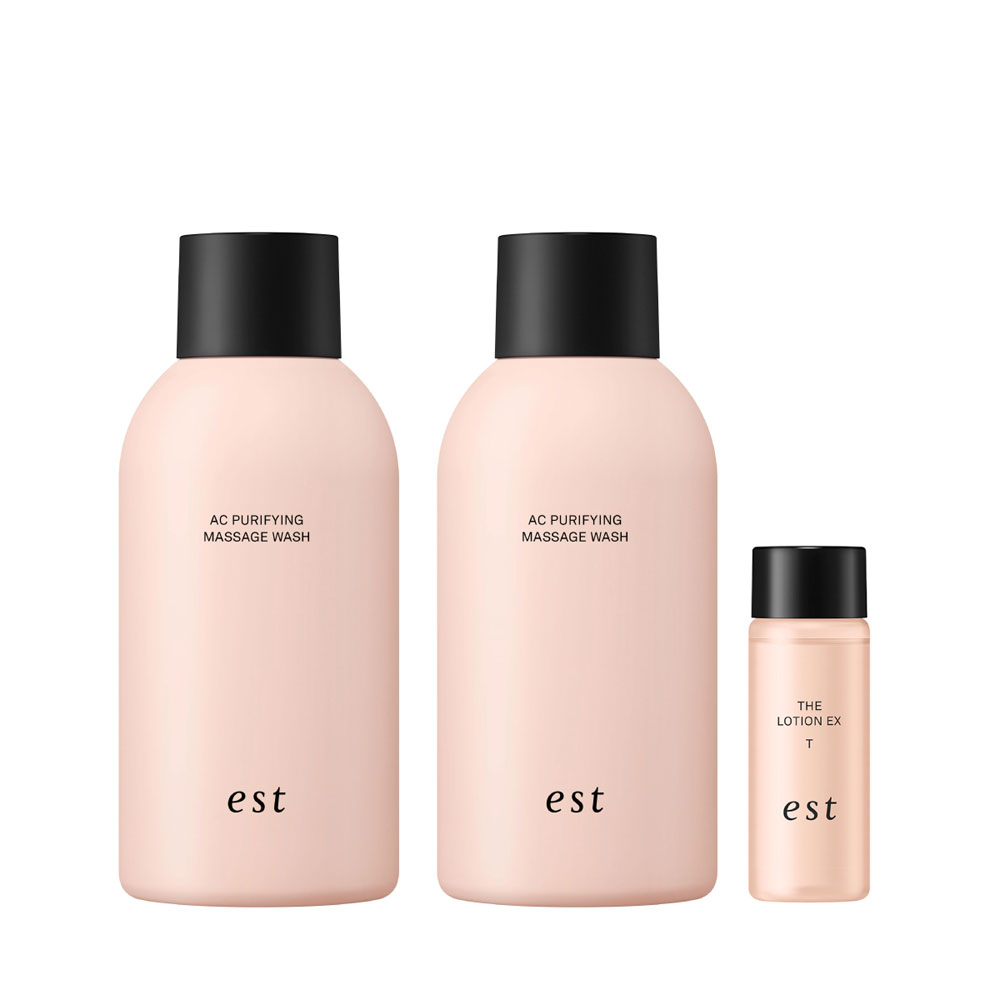【数量限定】エスト AC ピュリファイ マッサージウォッシュ キット（レフィル＋レフィル）