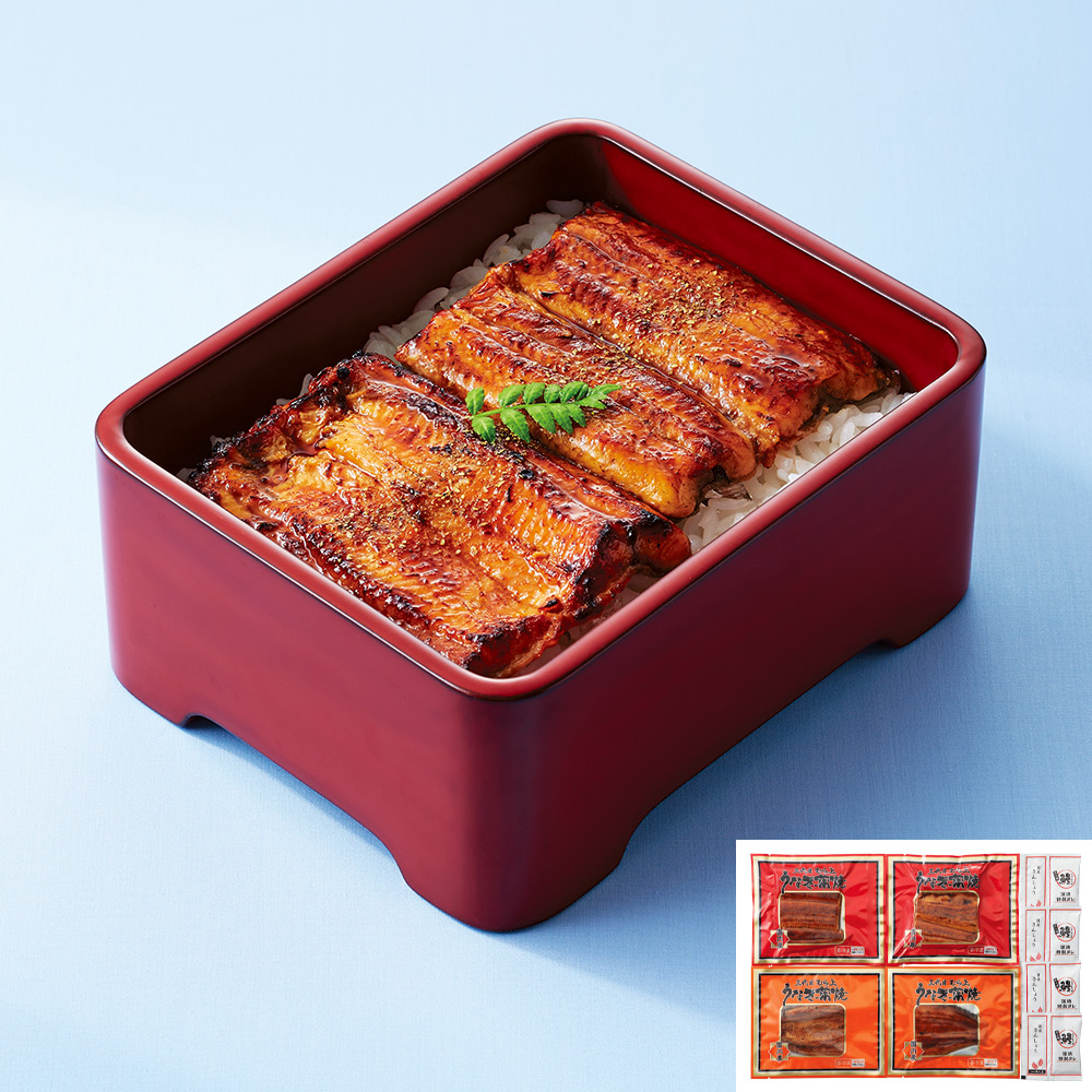〈三代目むら上〉国産うなぎ蒲焼セット