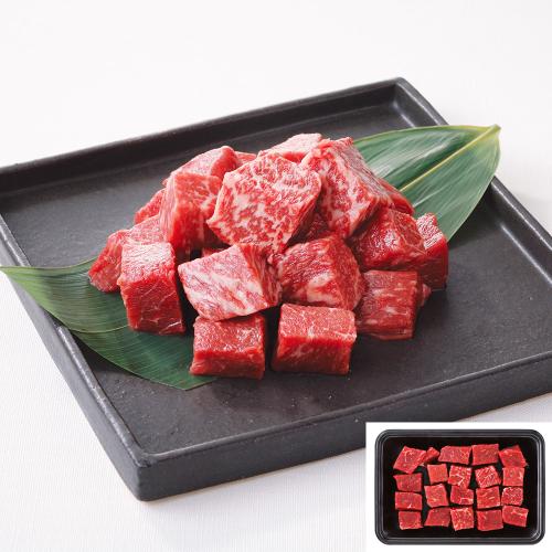 〈肉の堀川亭〉黒毛和牛モモひとくちステーキ
