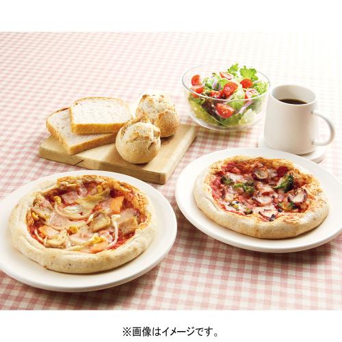 【定期便】おへそカフェ ミニピザ&パン（7-12月届け）