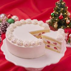 【クリスマス】自分でアレンジ いちごのケーキ（5号）