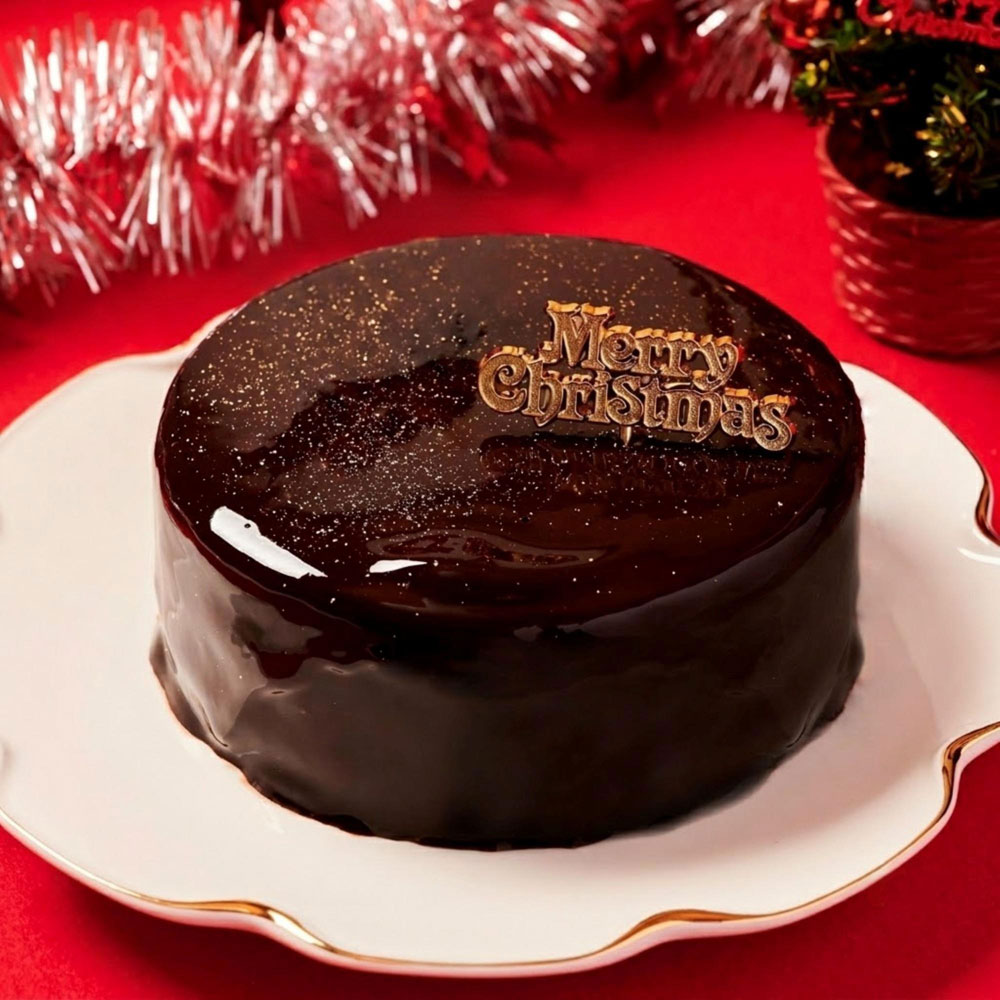 【クリスマス】クリスマスのチョコレートケーキ（5号）