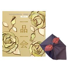 一品一会HMコース（両面染め風呂敷包み）