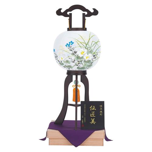 高島屋特選　大内行灯 二重張 晏華11号(芙蓉）