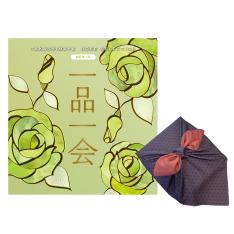 一品一会HCコース（両面染め風呂敷包み）