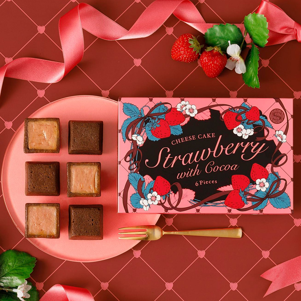 いちごチーズケーキwithココア6個入×2セット