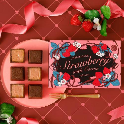 いちごチーズケーキwithココア6個入×2セット
