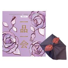 一品一会HAコース（両面染め風呂敷包み）